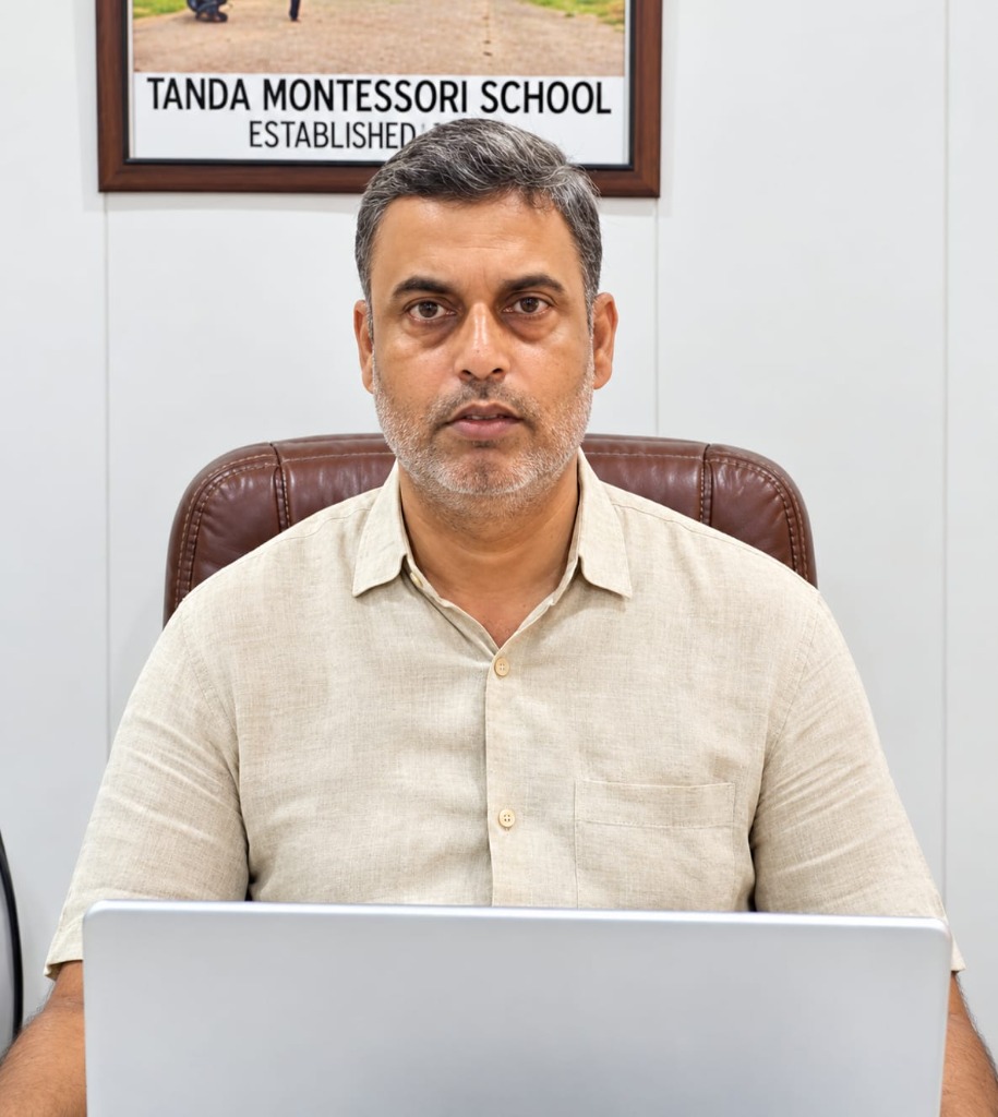 Manager Mr. Safeer Ahmad, Tanda Montessori School